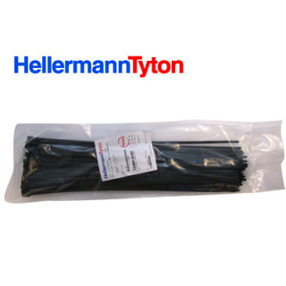 Strips 390x4,6mm Sort (100stk)